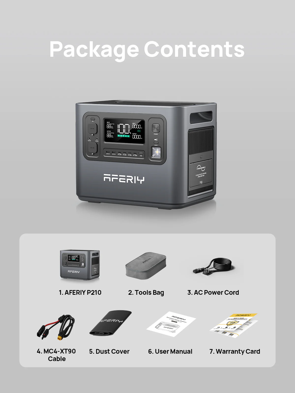 AFERIY P210 2400W 2048Wh Portable Power Station - Image 6
