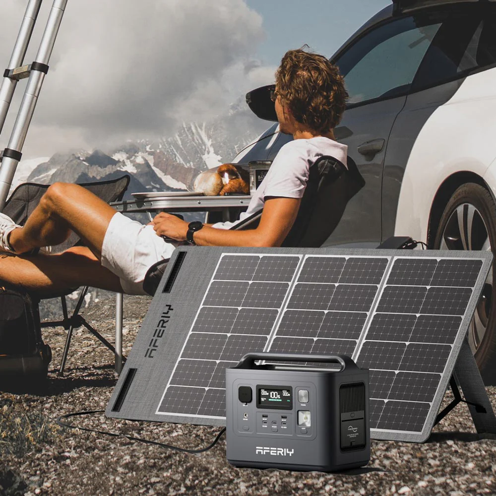 AFERIY ‎‎S100A1 100W Portable Folding Solar Panel - Image 5