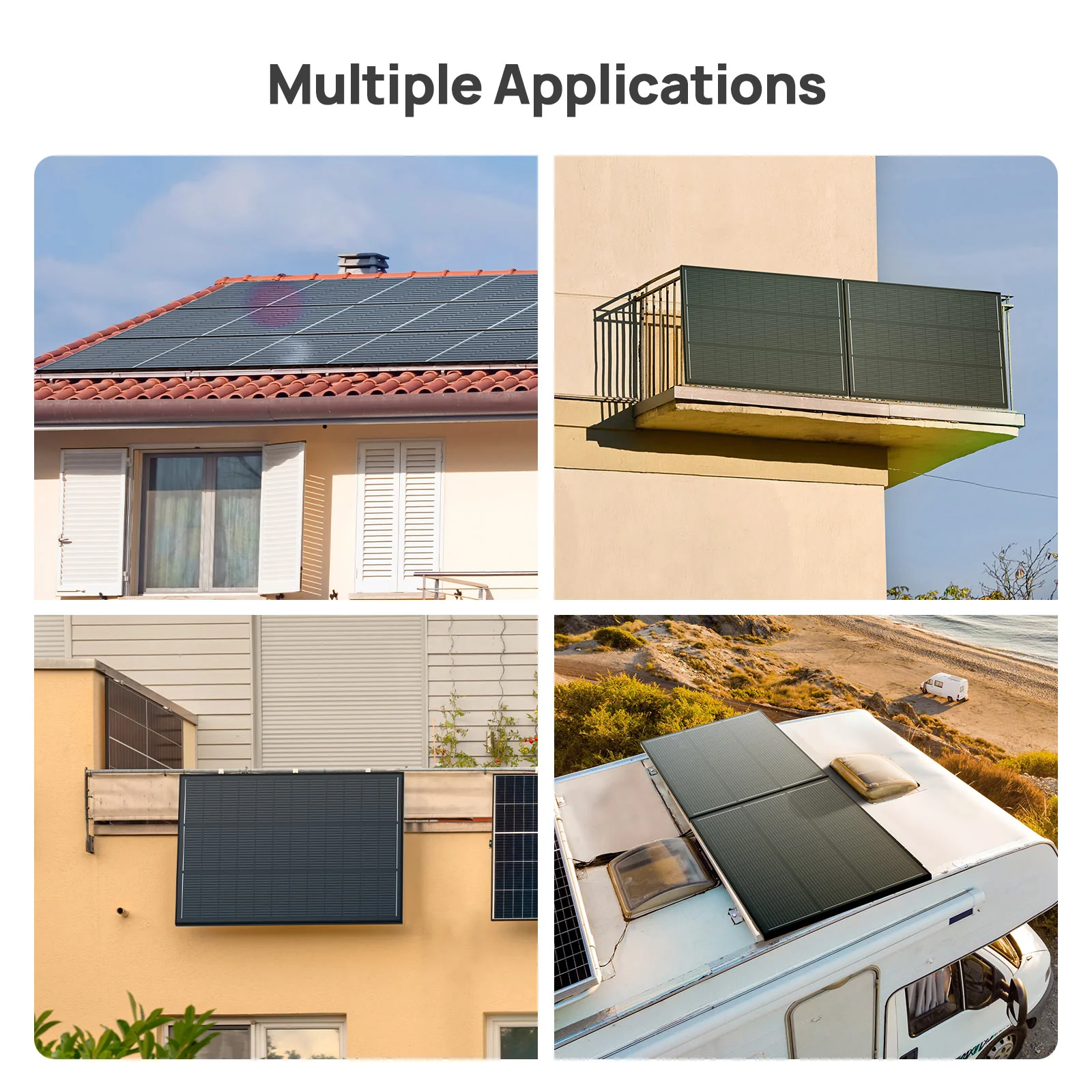 AFERIY AF-SG120 120W Monocrystalline Glass Solar Panel - Image 8