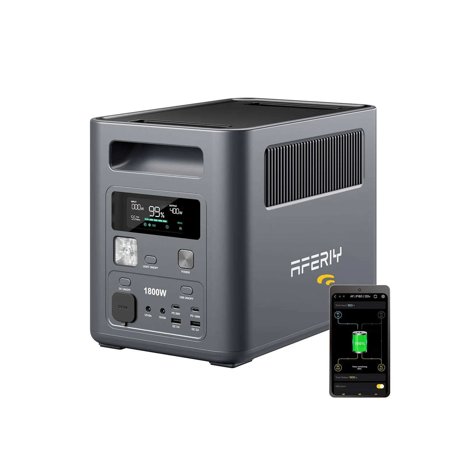 AFERIY Nomad1800 Portable Power Station 1800W 1024Wh - Image 14