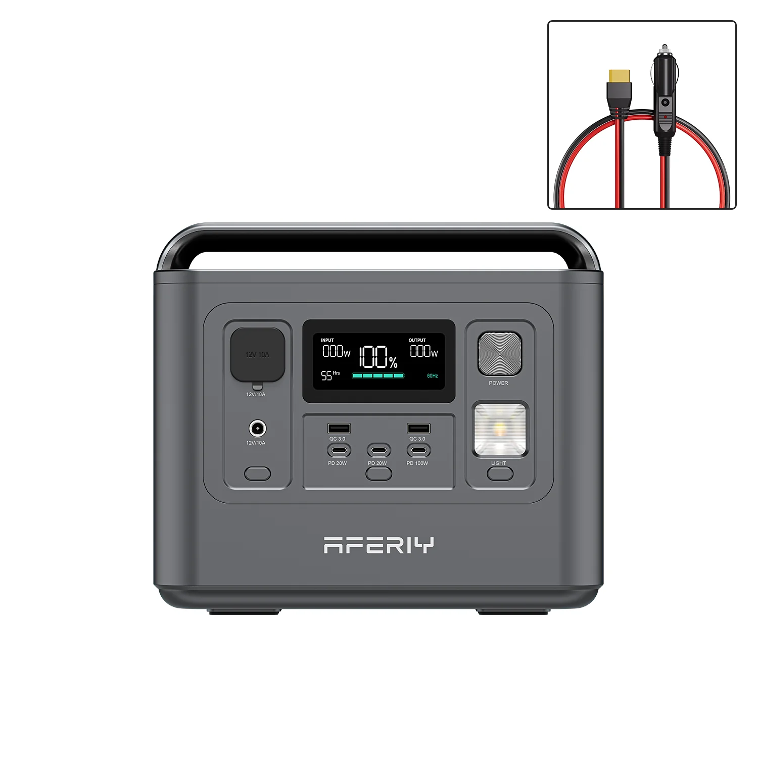 AFERIY P010 800W 512Wh Portable Power Station - Image 10