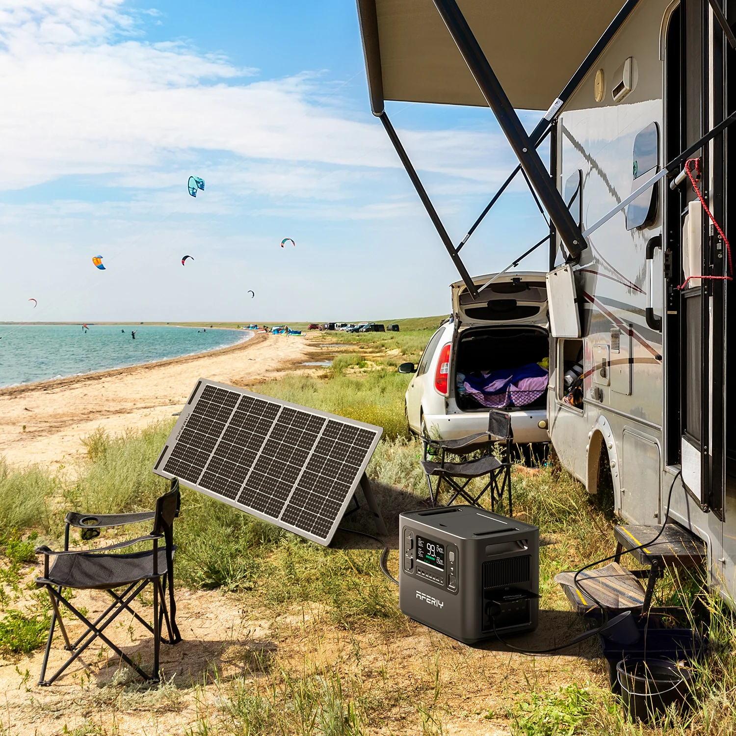 AFERIY P110 1200W Solar Generator Kit - Image 6