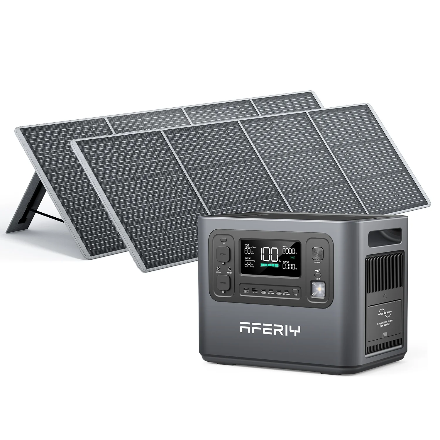 AFERIY P110 1200W Solar Generator Kit - Image 9