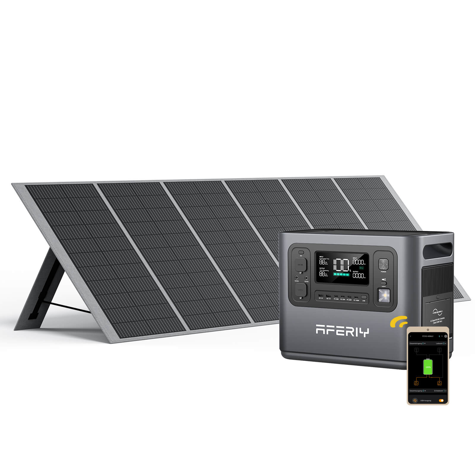 AFERIY P110-E 1200W 1008Wh Portable Power Station | APP Control - Image 5