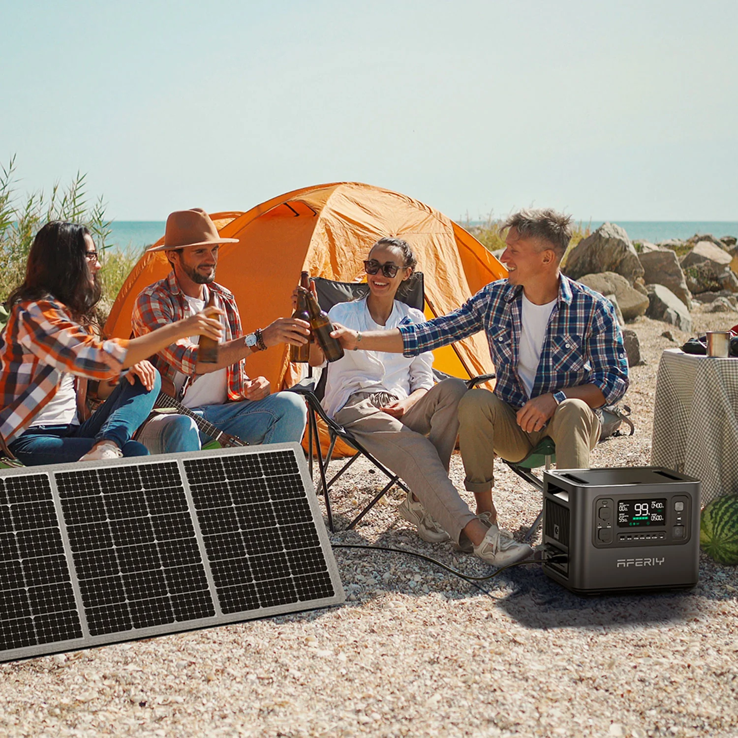 AFERIY P210 2400W Solar Generator Kit - Image 10