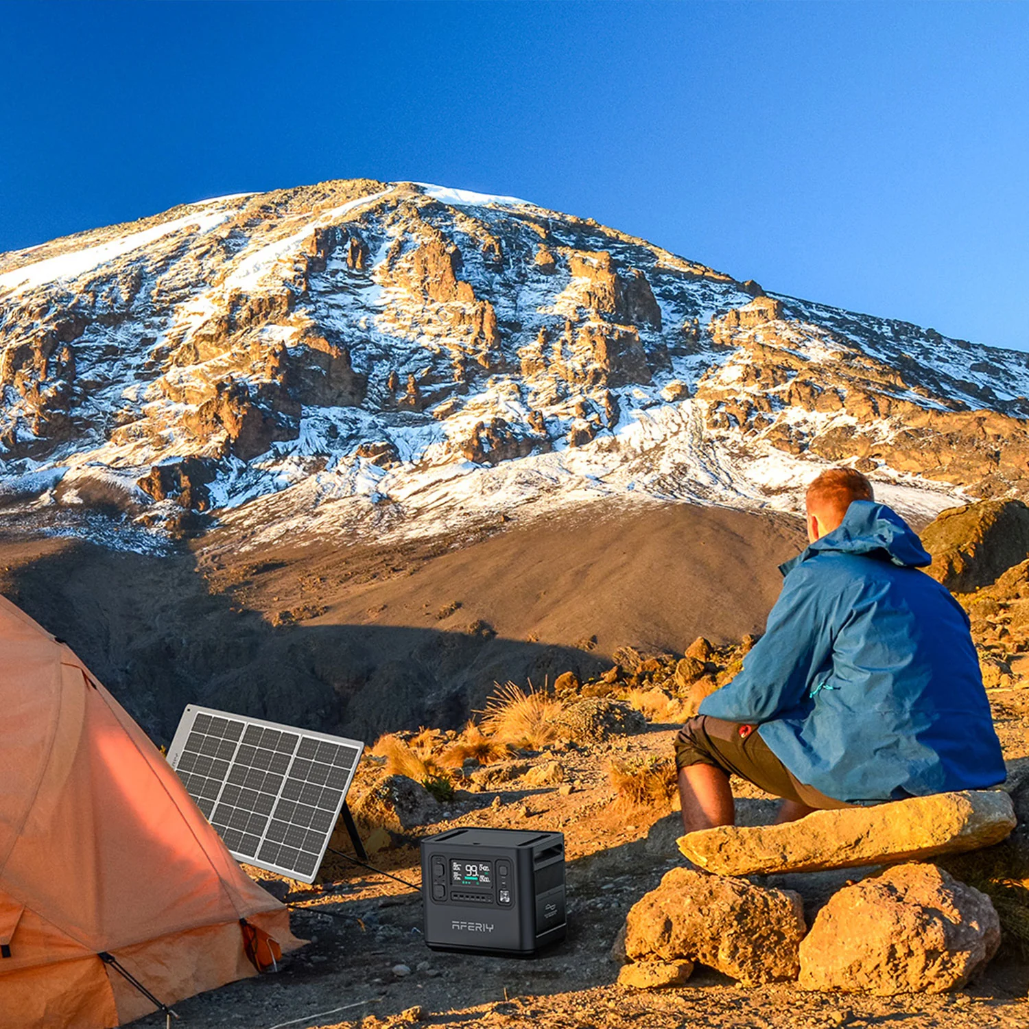 AFERIY P210 2400W Solar Generator Kit - Image 9