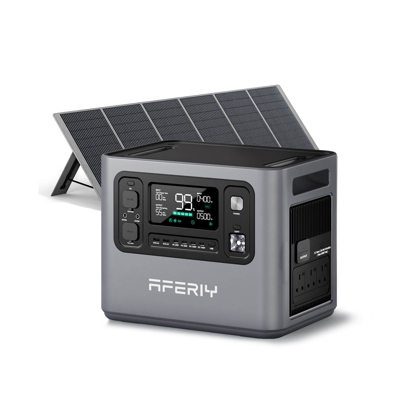 AFERIY P280 2800W Solar Generator Kit - Image 10