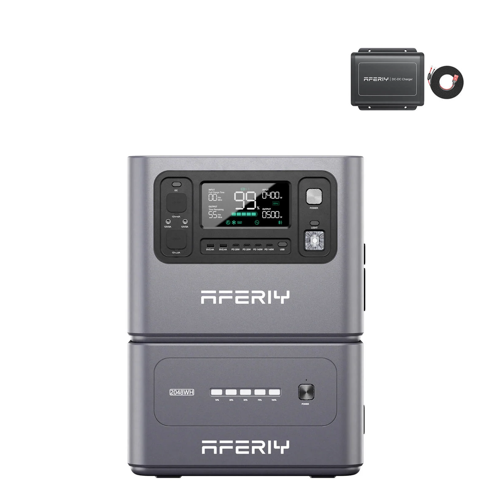 AFERIY P280 Portable Power Station With DC-DC 580W Charger - Image 3