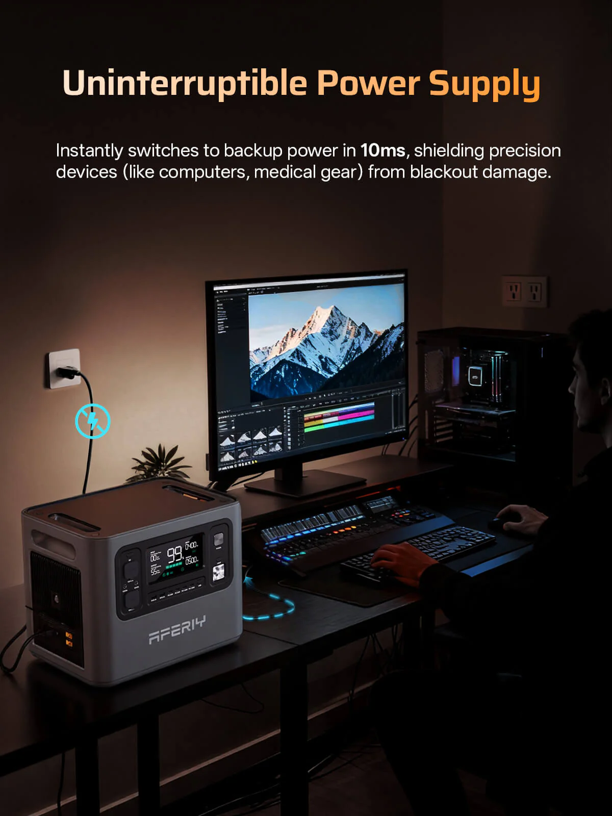 AFERIY P280 2800W 2048Wh Portable Power Station - Image 6