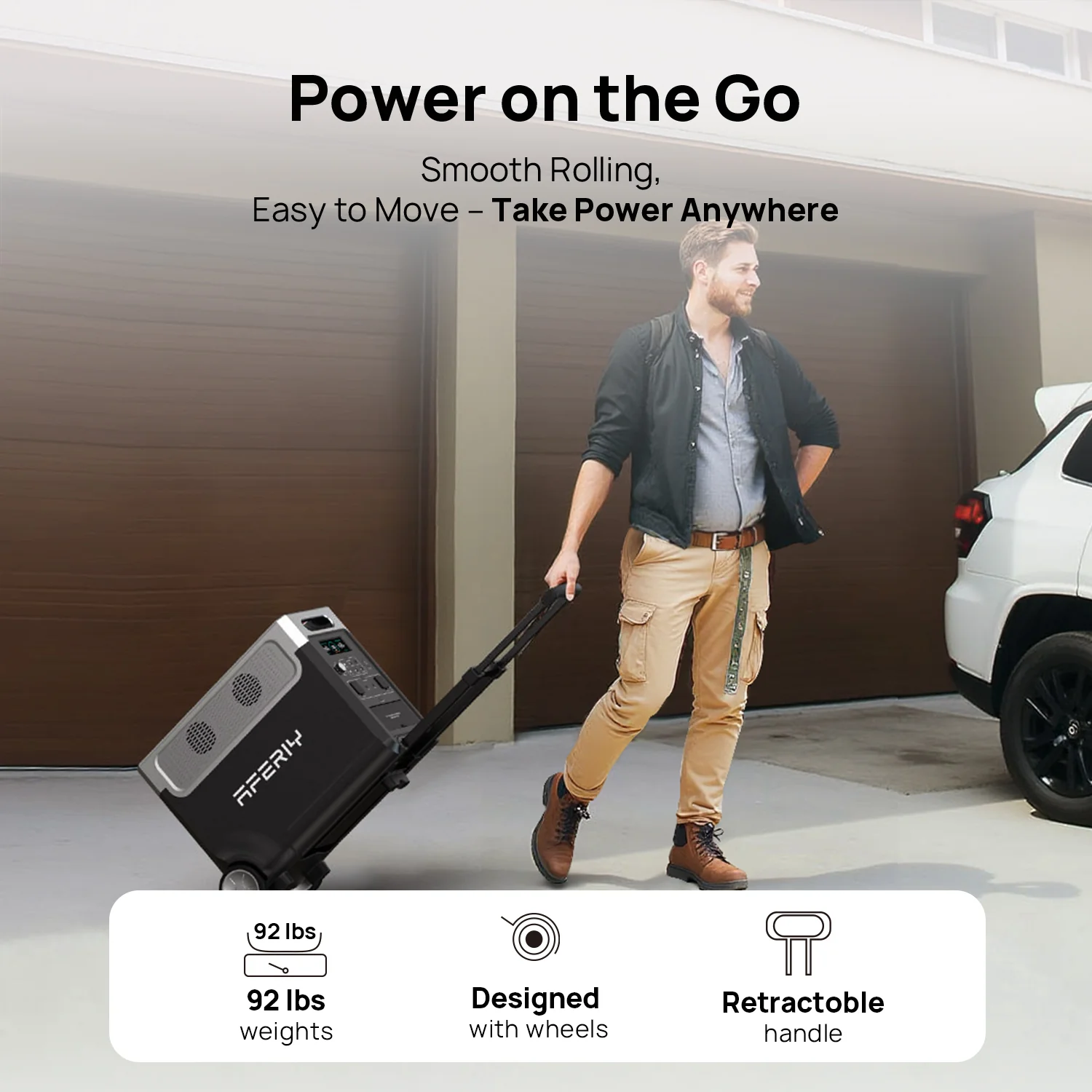 AFERIY P310 3600W 3840Wh Expandable Portable Power Station - Image 10