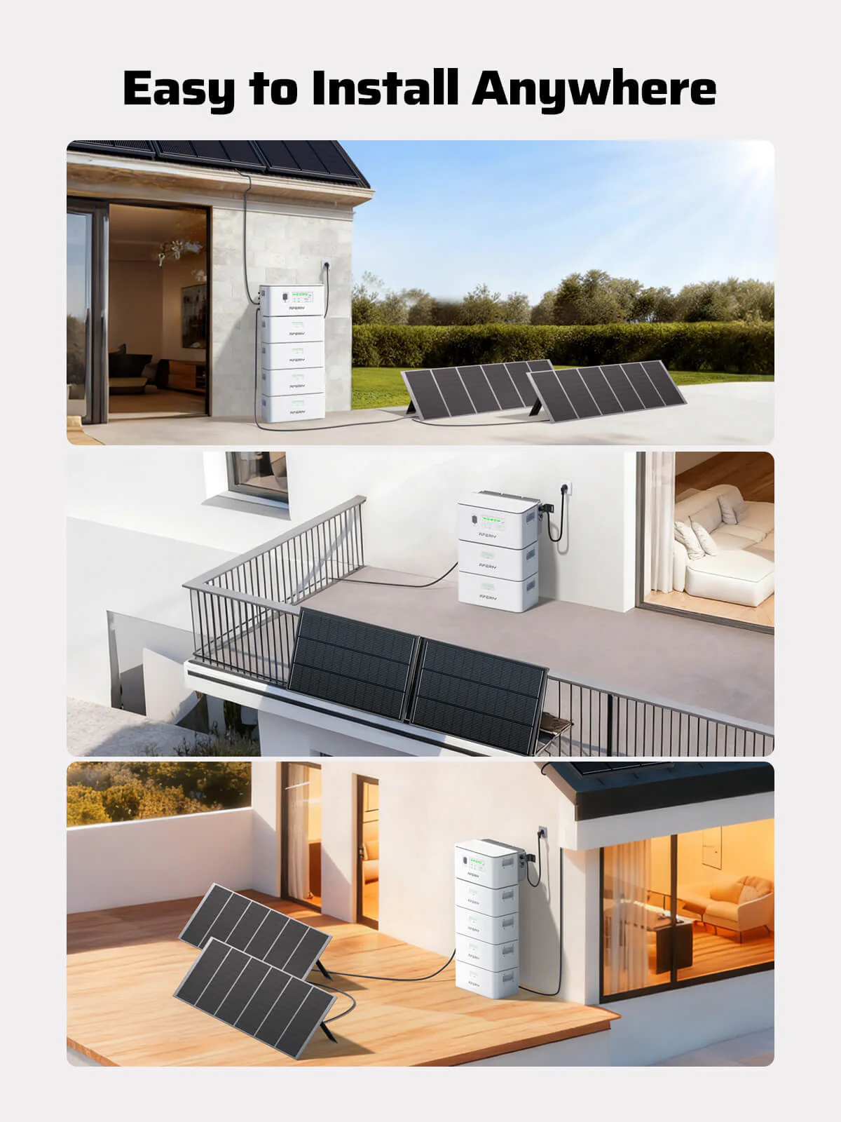 AFERIY PS240 Balcony Solar System | 800W-1200W Output | 1958-9792Wh Capacity | IP65 - Image 10